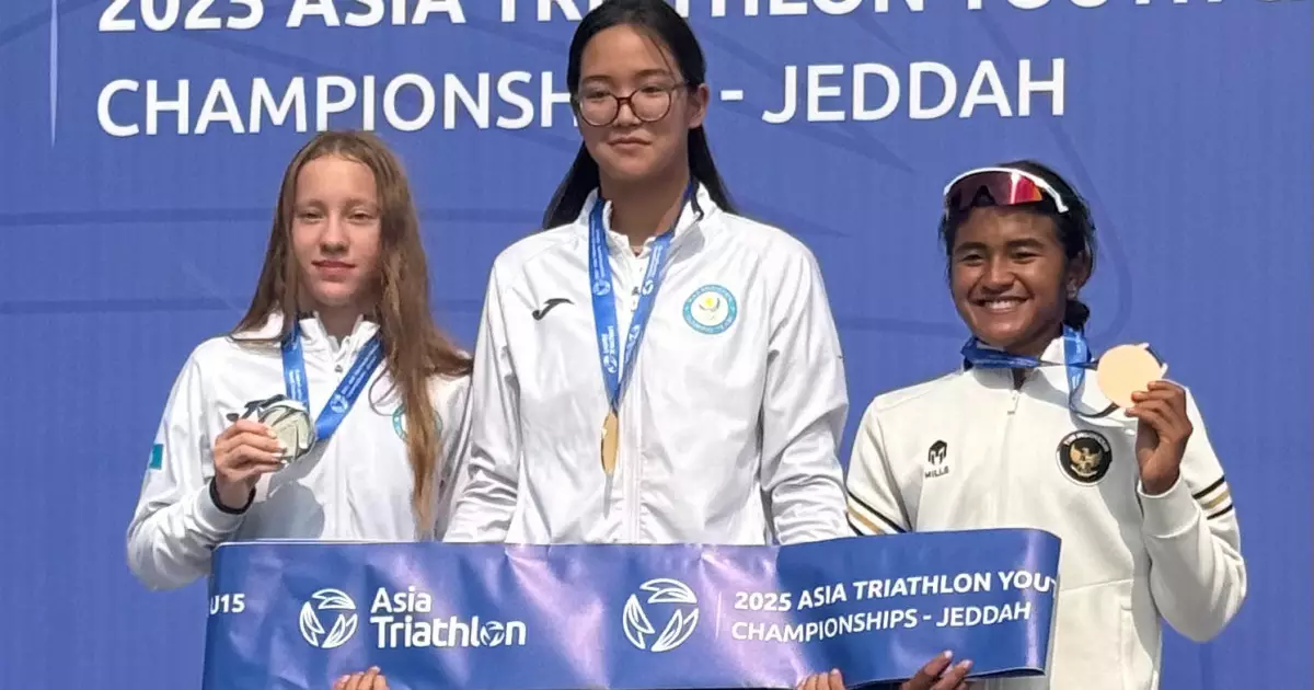   Қазақстан жастары триатлоннан Азия чемпионатында нәтижелі өнер көсетті   