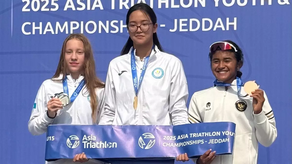 Қазақстандық триатлоншылар Азия чемпионатында үздік ондыққа кірді
