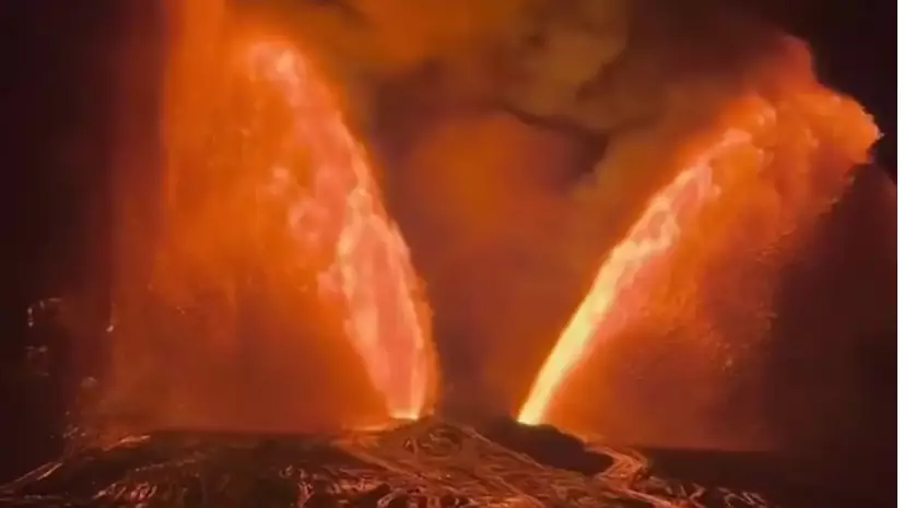 Гавайидегі Килауэа жанартауы оянды