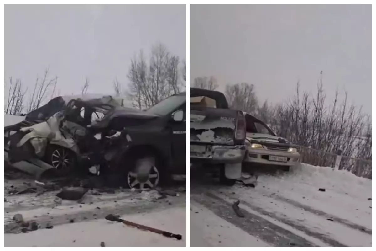 Шығыс Қазақстан облысында екі көлік соөтығысып, 3 адам қаза тапты (видео)