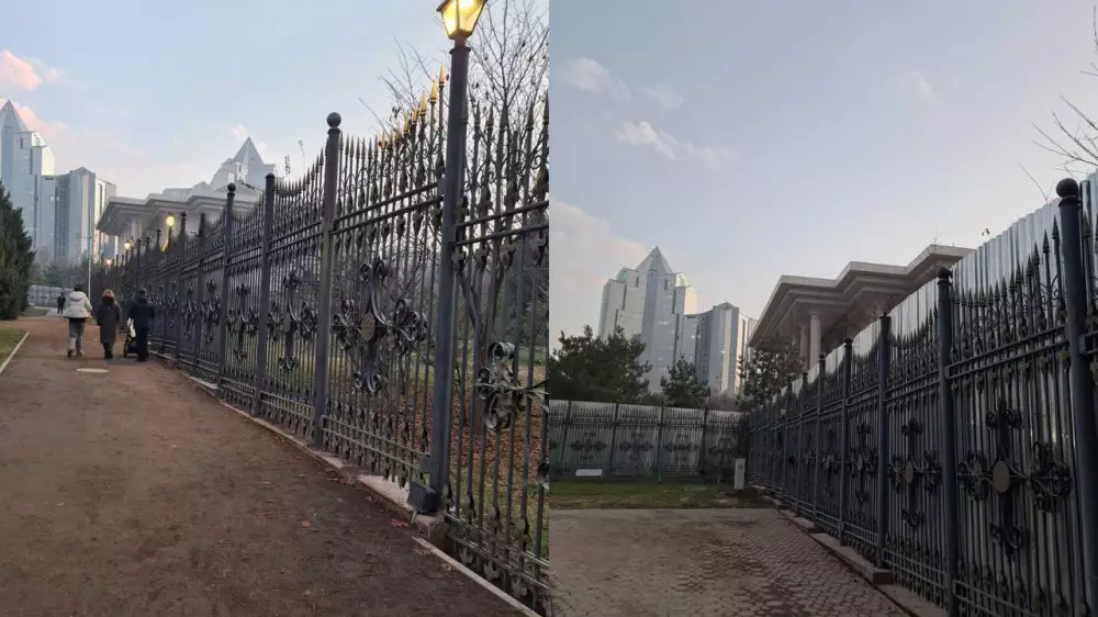 Новый сквер на месте сгоревшей резиденции президента вызвал вопросы у алматинцев