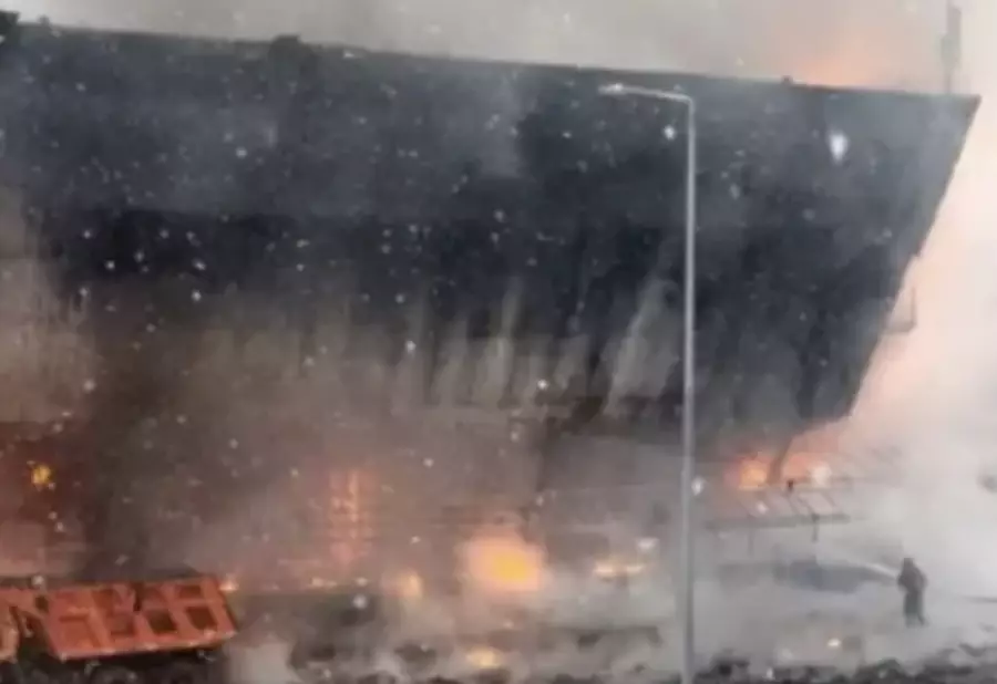 Астанада Cinema City кинотеатрының ғимараты өртенді