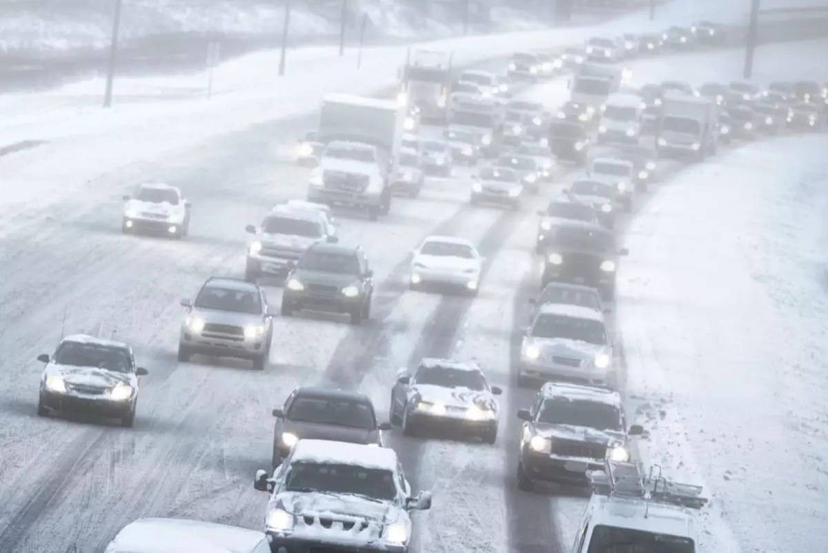 В ряде регионов Казахстана ожидается ухудшение дорожной обстановки