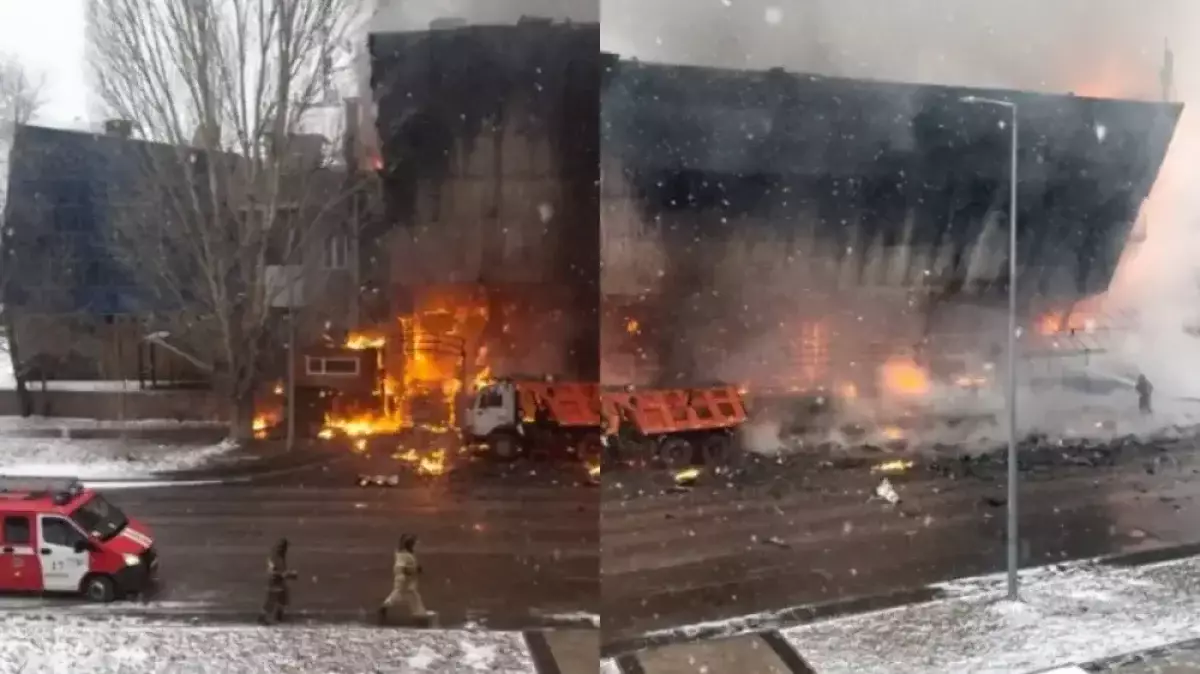 Астанадағы «Cinema City» кинотеатры өртке оранды