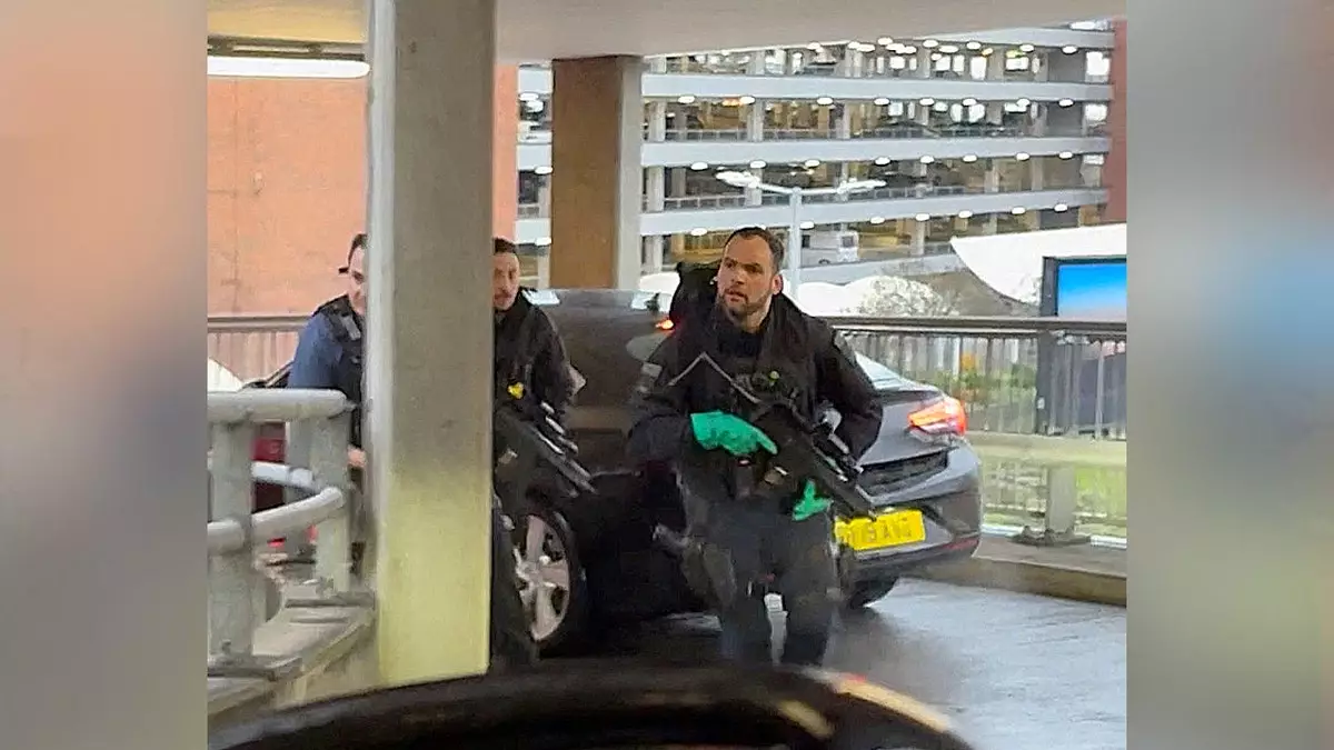 Среди 21 жертвы нападения с грабежом и применением перцового баллончика в аэропорту Лондона был малыш.