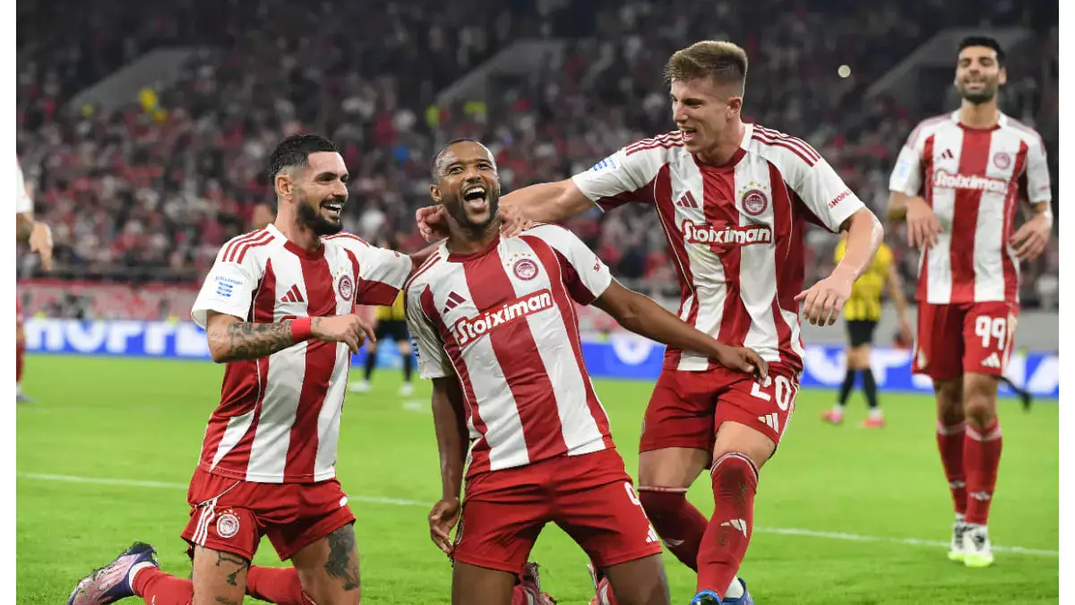 "Қайраттың" қарсыласы "Олимпиакос" Астанаға келді