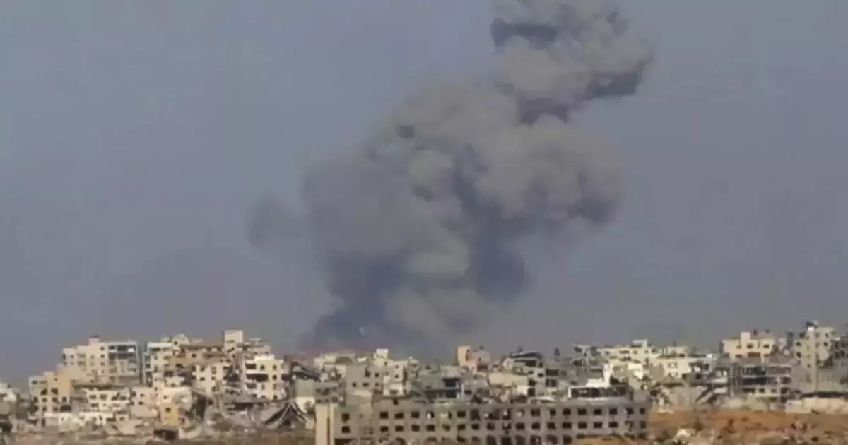  Газа секторына Израиль әскерилері тағы соққы жасады 