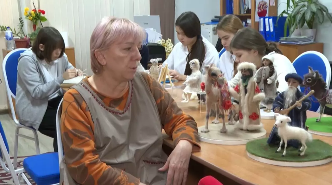 Балаларды ұлттық өнерге баулыған ұстаздар