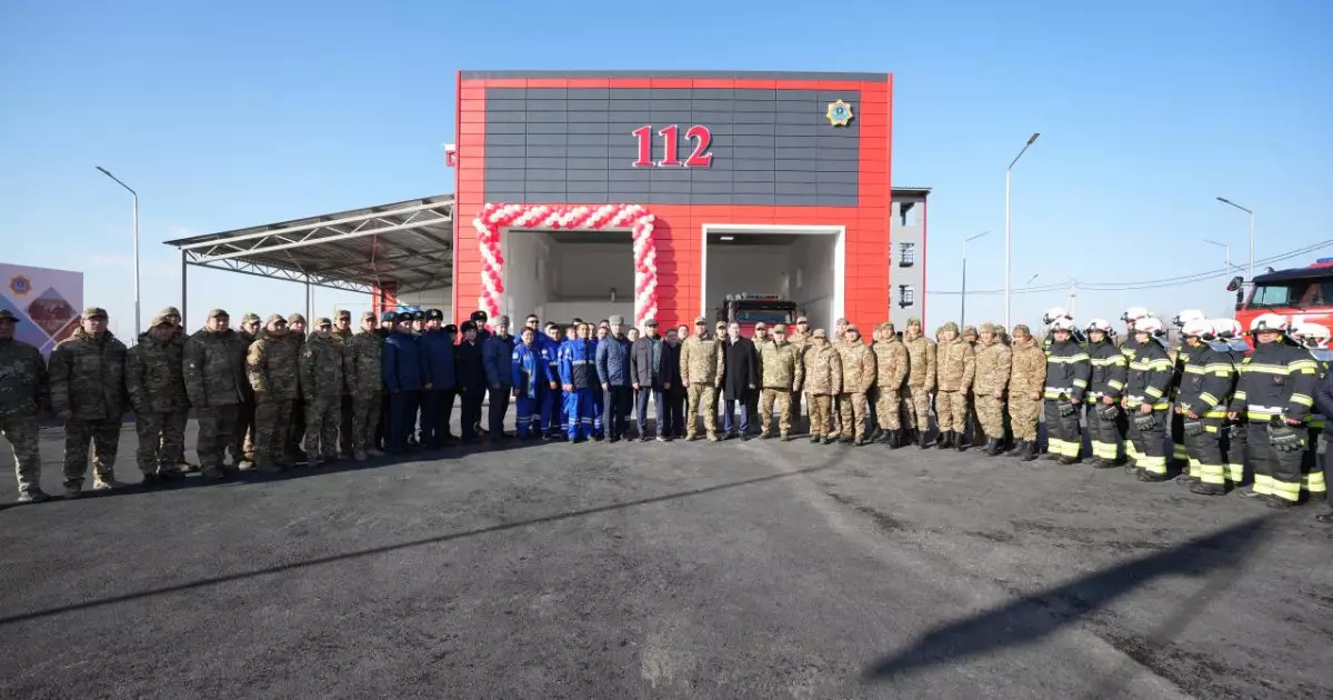   Шымкентте тағы бір әмбебап жедел қызметтер кешені ашылды   