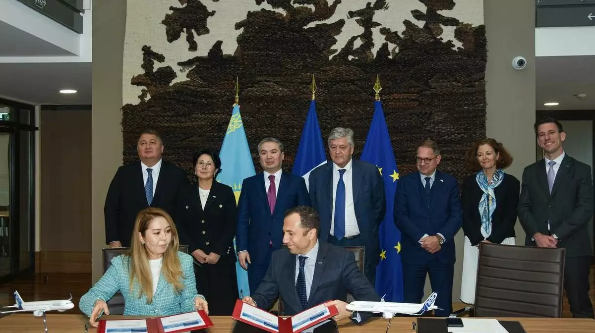 Казахстан закупит до 50 самолётов Airbus A320neo