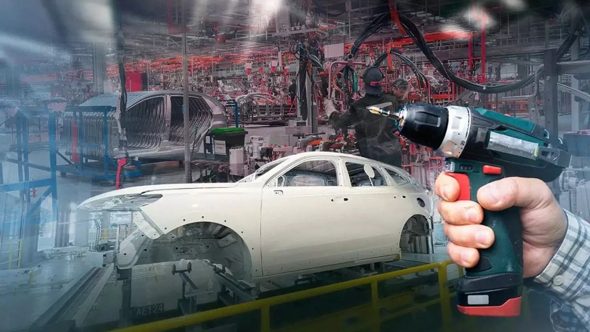 Роботтар, өңдеу және көпсатылы бақылау: Қазақстанда автомобильдер қалай құрастырылады