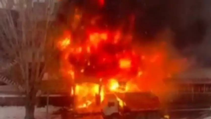 Астанадағы Байқоңыр ауданында алапат өрт болды 