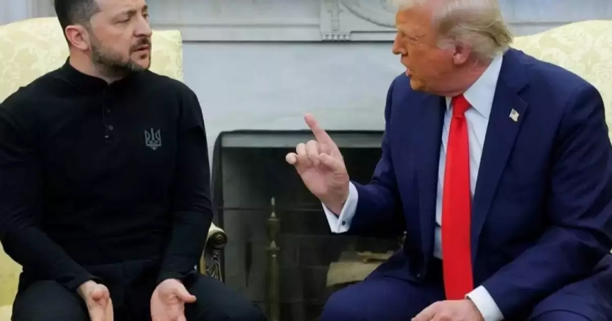  `Көңілім қалды`: Трамп Зеленскийге тағы да шүйлікті 