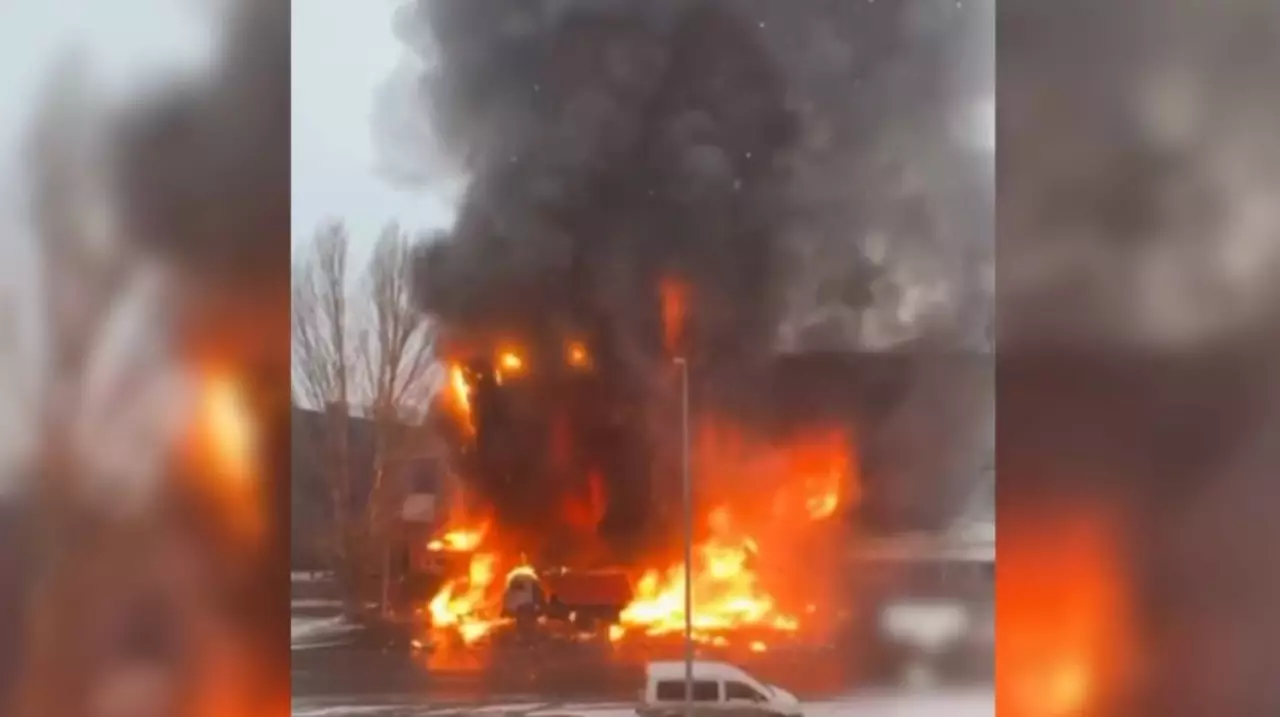 Астанада дәмханадан шыққан өрт сөндірілді