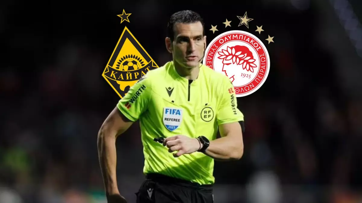 «Қайрат» - «Олимпиакос»: төрешілер құрамы белгілі болды
