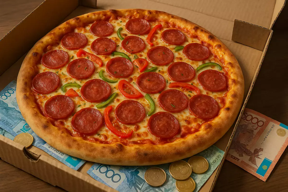 Миллионы тенге из пенсионных накоплений казахстанцев потратили на американскую пиццу
