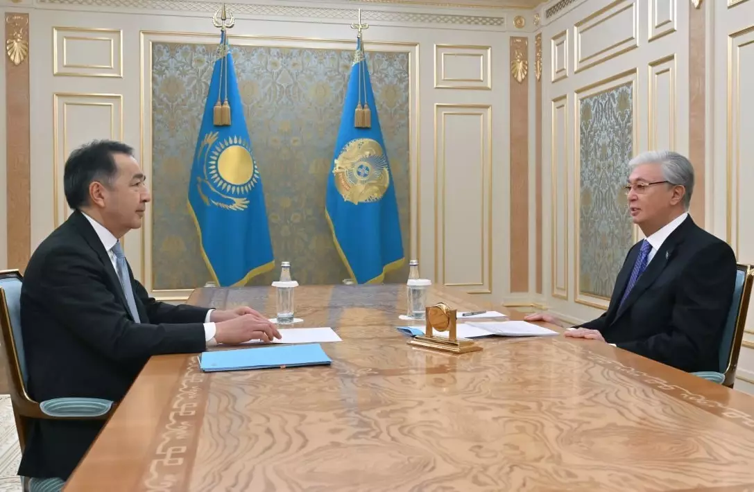 Токаев принял Сагинтаева