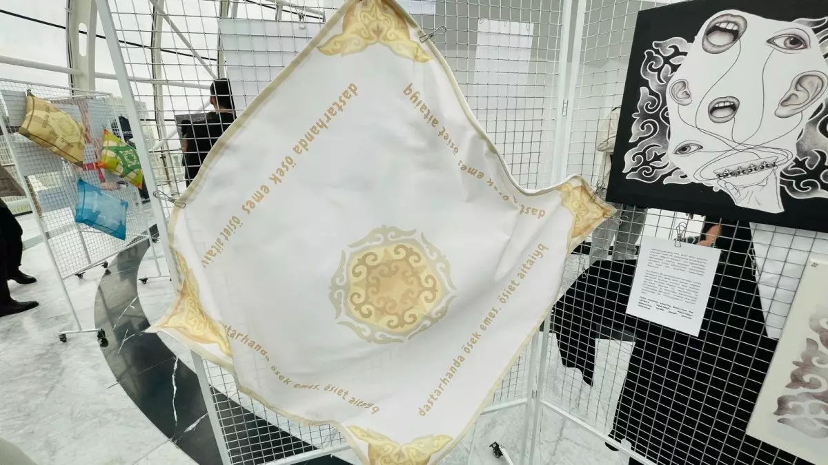 «Лаборатория смыслов Senimen»: в Астане открылась иммерсивная выставка, где зритель становится соавтором