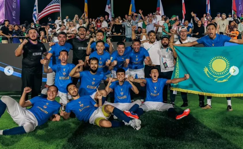 Сборная Казахстана - бронзовый призёр Socca World Championship 2025