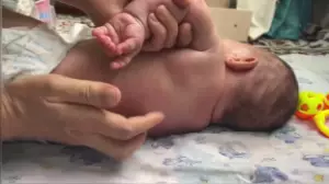 Баланың жауырыны жабыса ма?