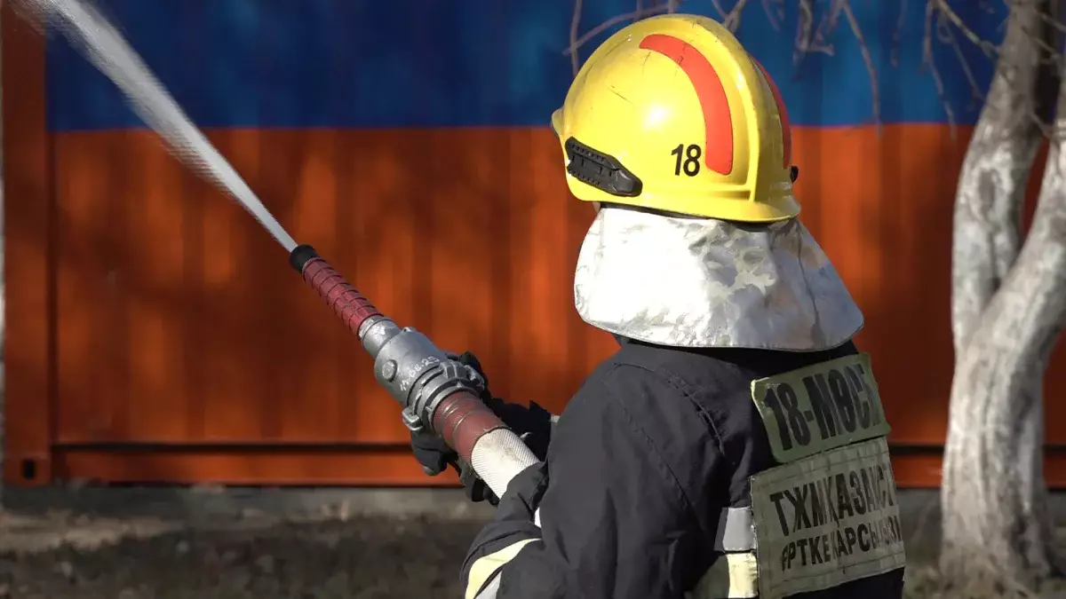 «Нарынқол» шекара бекетінде өрт: сотқа дейінгі тергеу жұмысы басталды