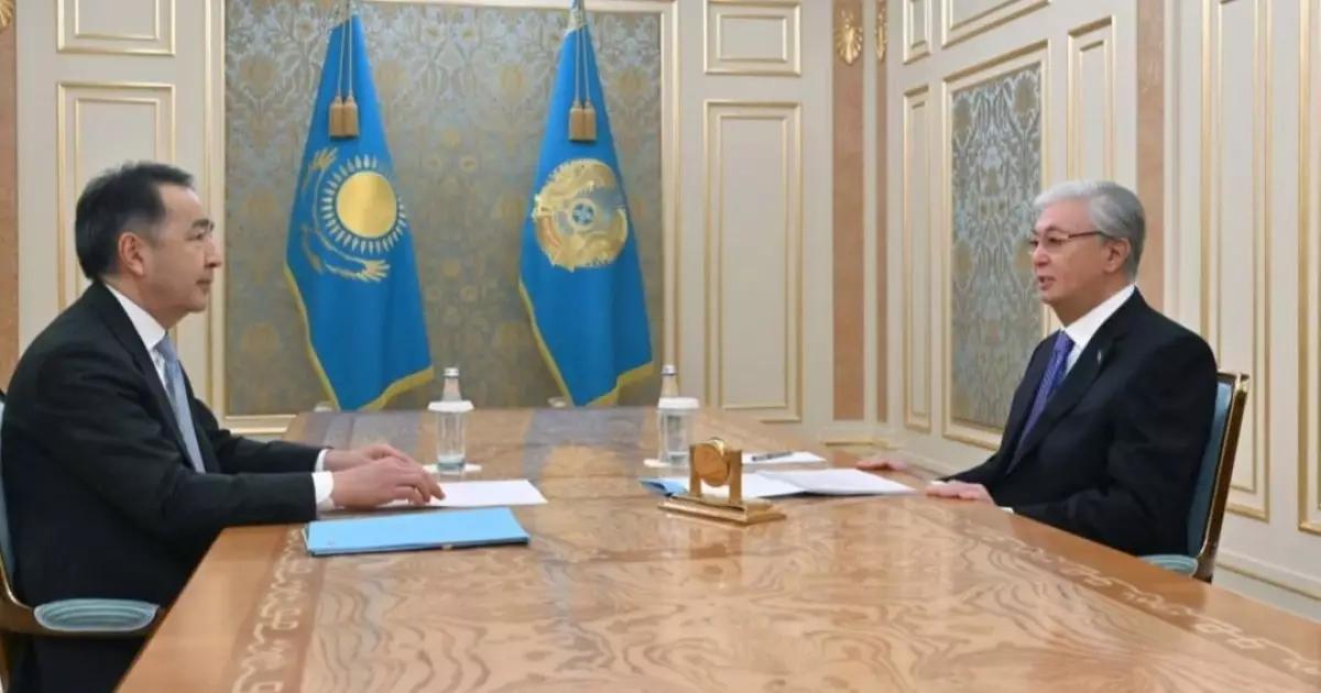  Мемлекет басшысы Бақытжан Сағынтаевты қабылдады 
