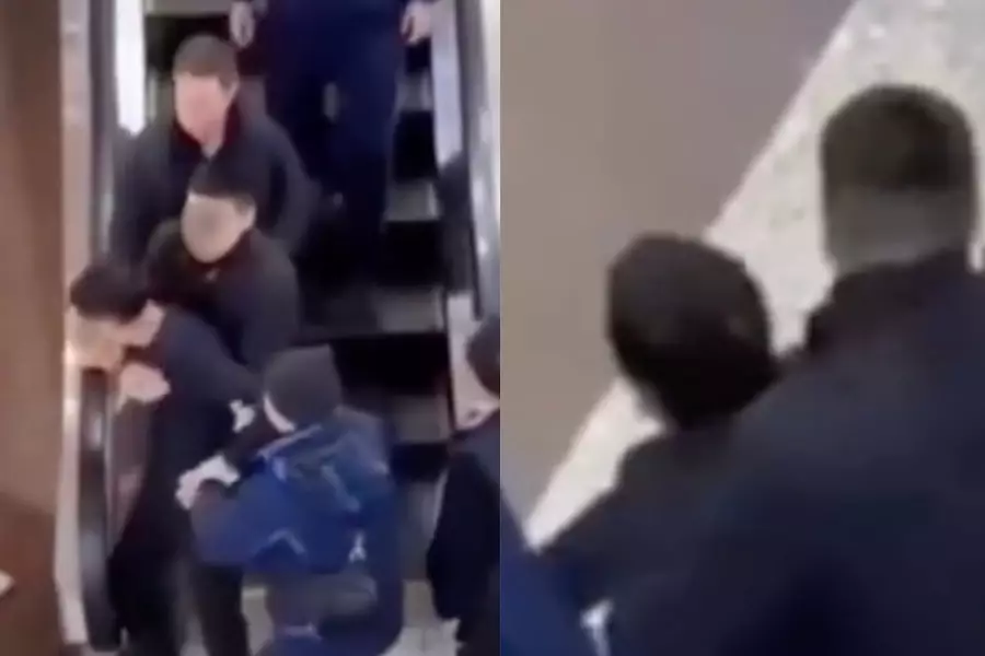 “Астанада жігітті сауда орталығынан әскерге күштеп алып кеткені“ туралы видео тарады
