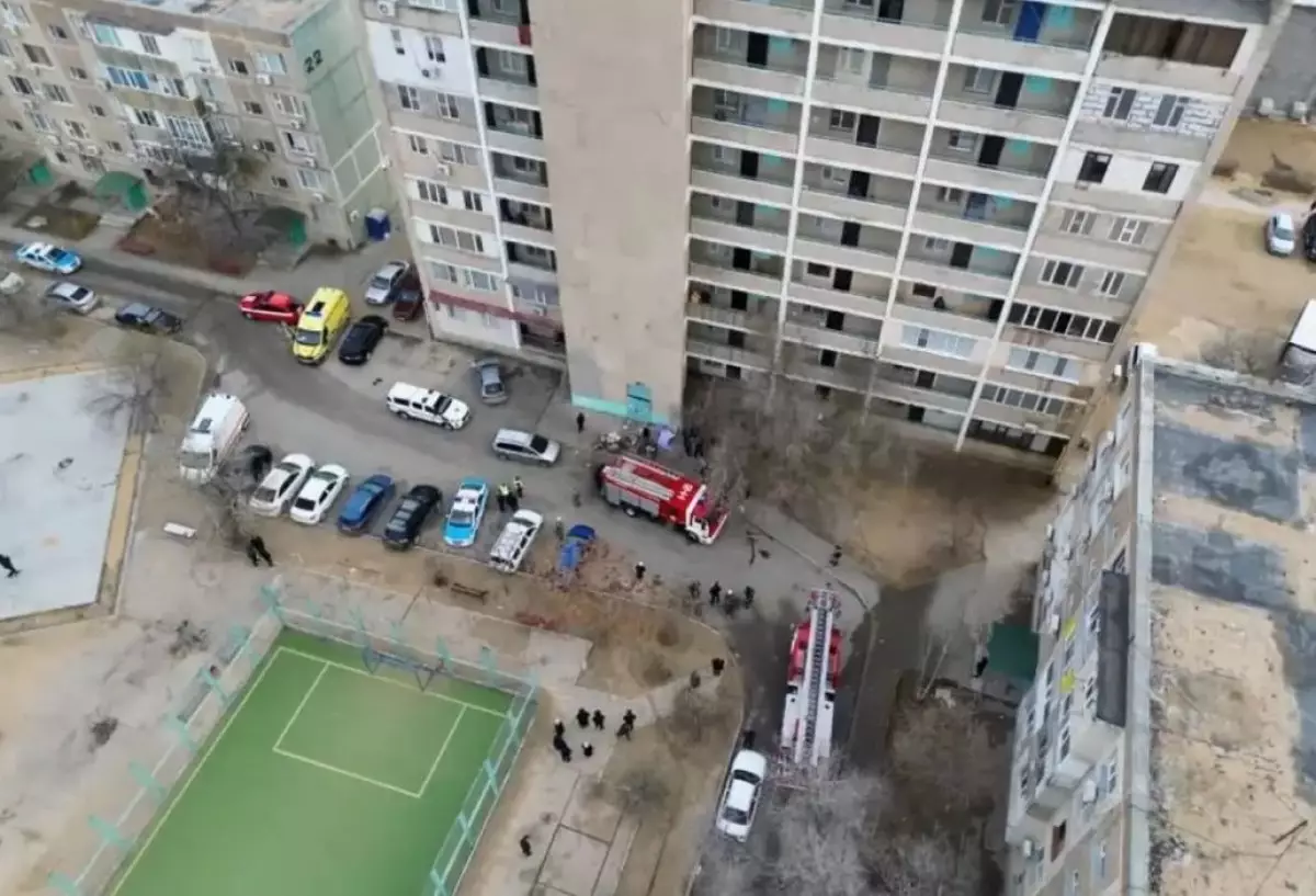 Пожар в жилом доме Актау: погиб ребенок