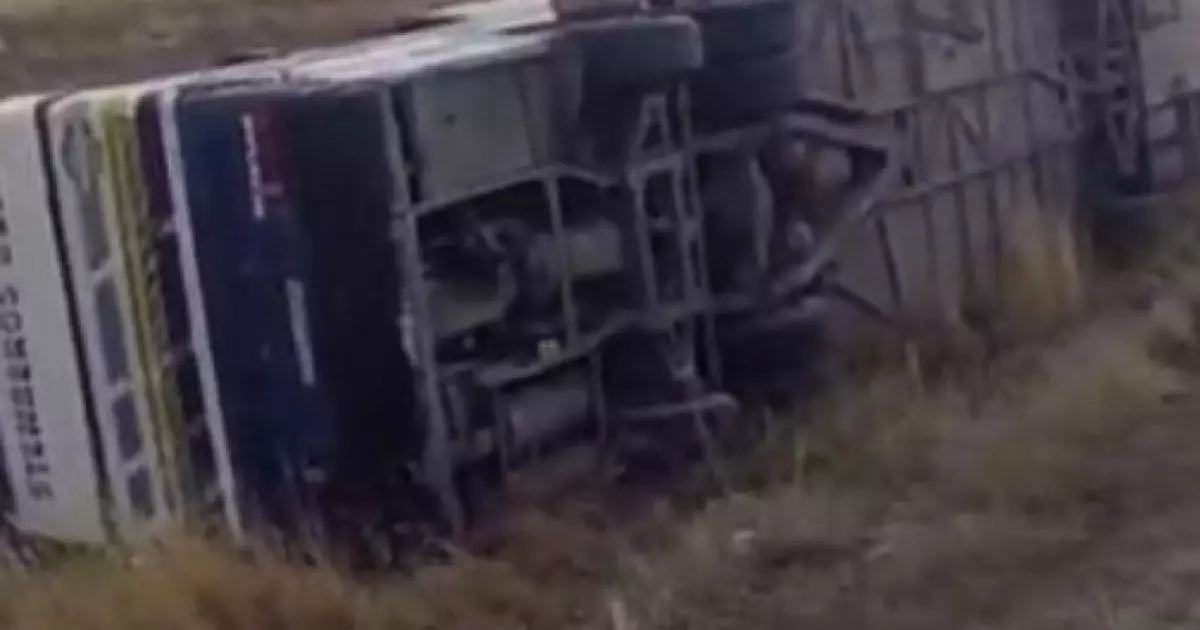  Ақтөбе облысында автобус аударылып, 5 адам қаза тапты 