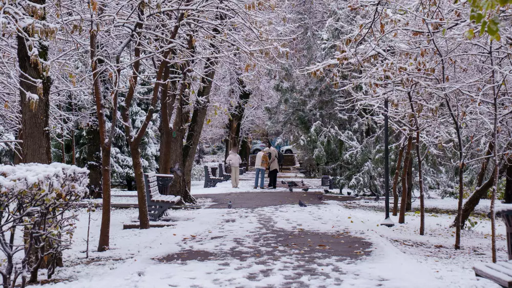 Алматы накроет снегом, Астану — сильными морозами: погода на 3 дня