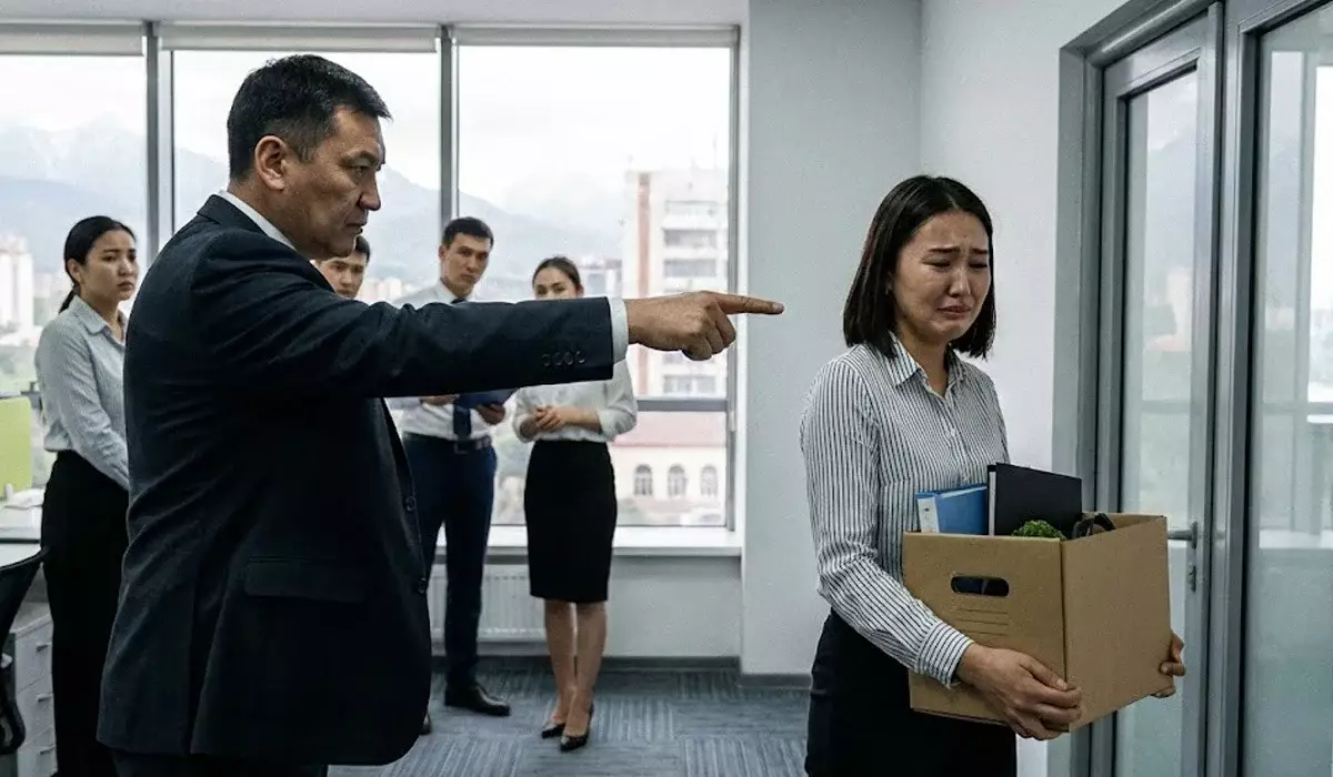 Жұмысына жарты сағат ерте келген: әйел адам ойламаған жерден қызметінен қуылды