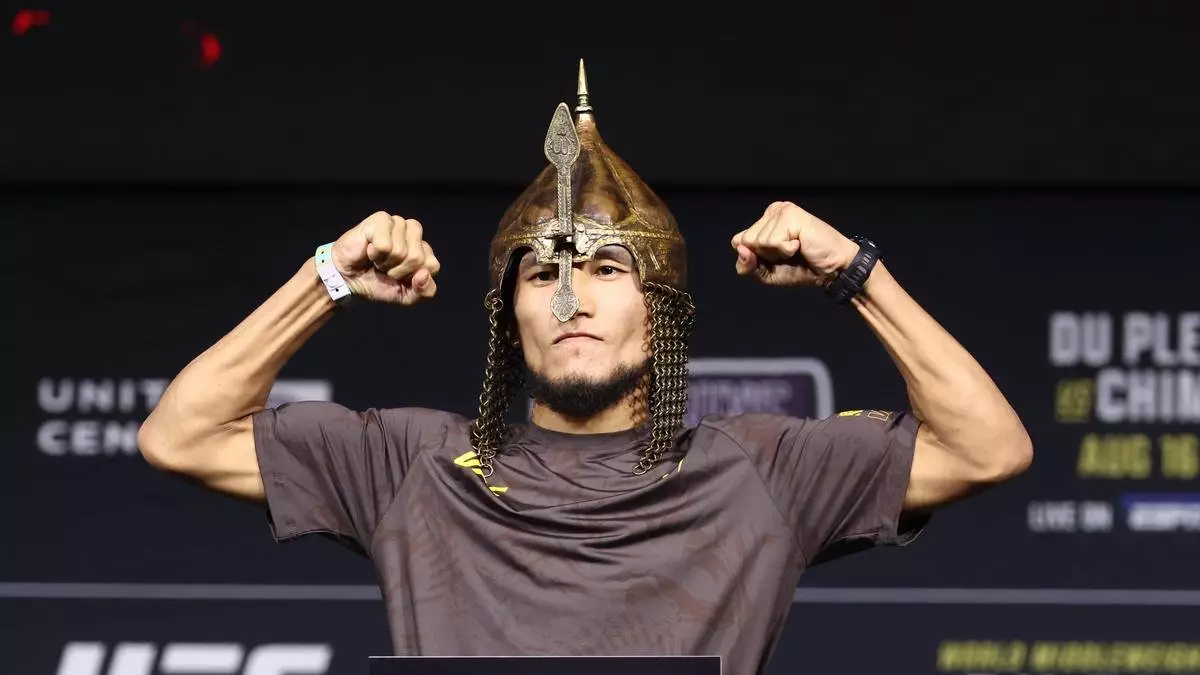 Әліби Ыдырыс UFC-де дебюттік жекпе-жек өткізеді