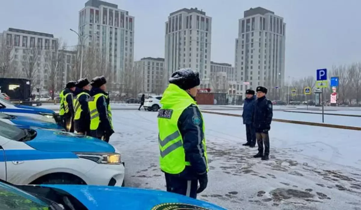 Астанада таңертеңнен бері 100-ге жуық жол апаты болды: полиция жүргізушілерге үндеу жасады