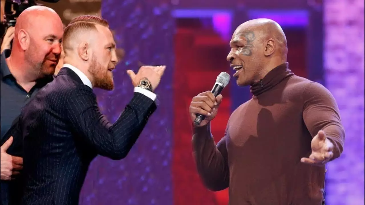 Конор Макгрегор Майк Тайсонды боксқа «үйретті» (ВИДЕО)