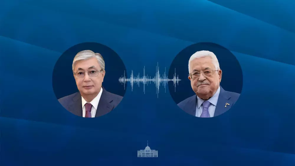 Президент Палестины поблагодарил Токаева за поддержку