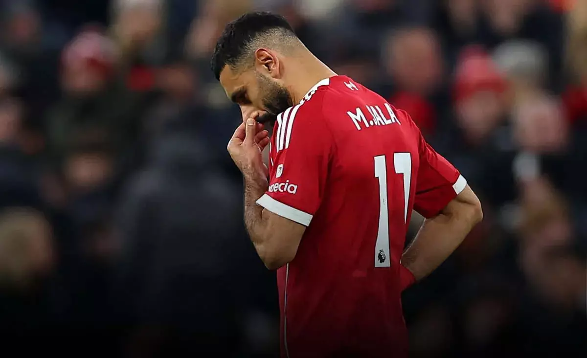 Шабуылшы Салах негізгі құрамнан шеттетілді