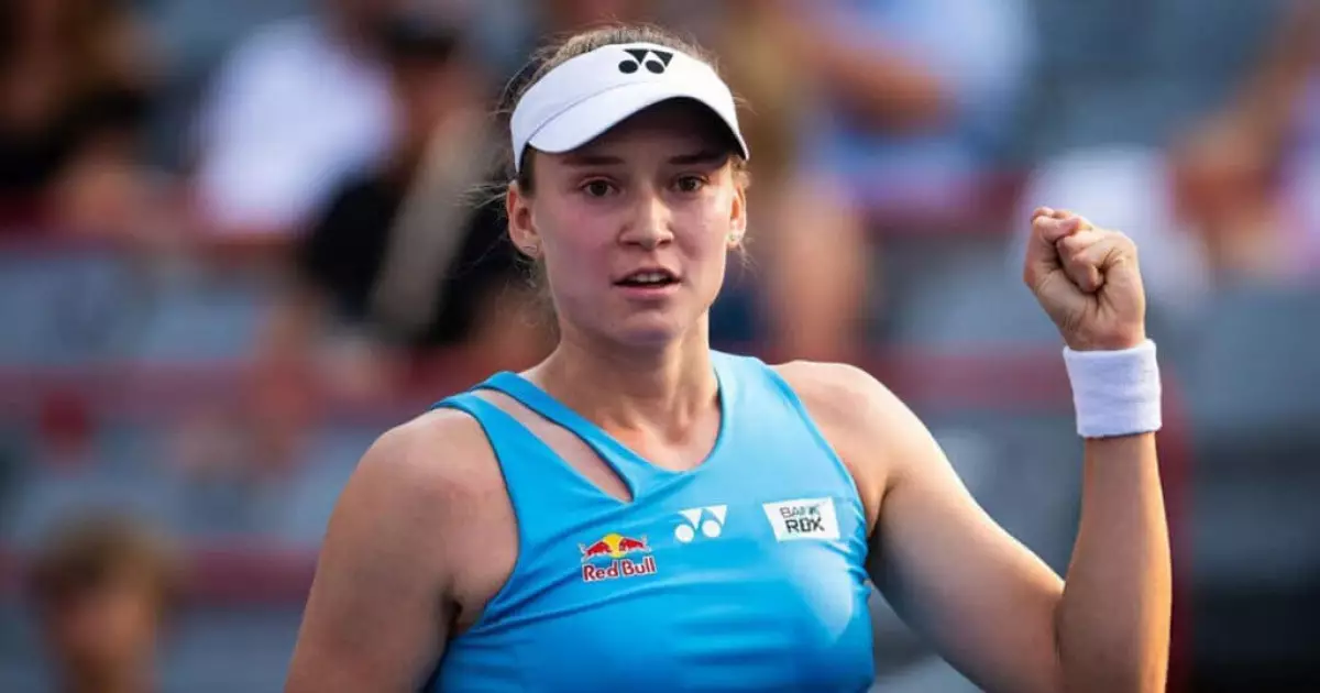   Елена Рыбакина әлемдегі ең табысты спортшы әйелдердің тізіміне енді   