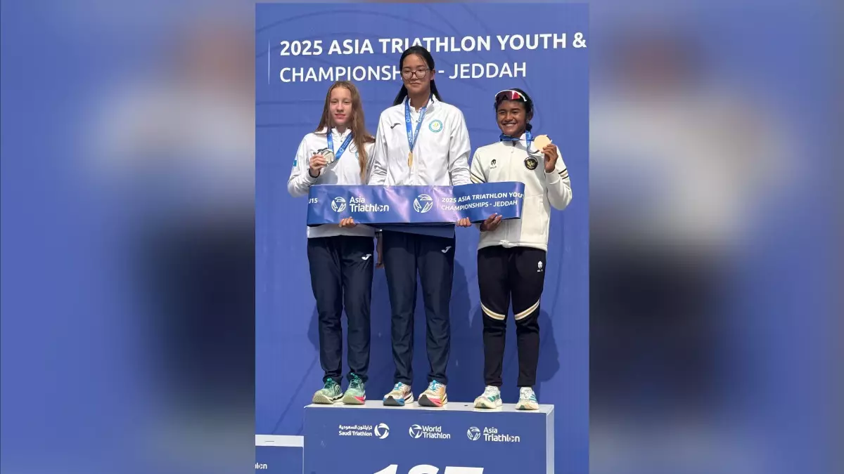 Казахстанские юниоры завоевали медали на чемпионате Азии по триатлону в Джидде