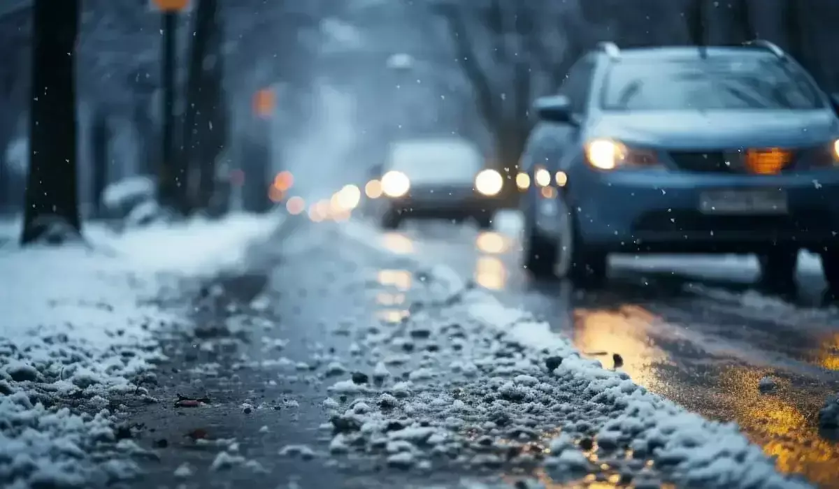 Ограничение движения транспорта ввели на дорогах в двух областях Казахстана