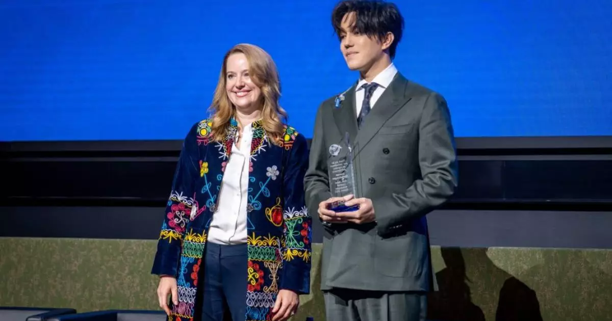  Димаш Құдайберген Халықаралық көші-қон ұйымының ізгілік елшісі болып тағайындалды 