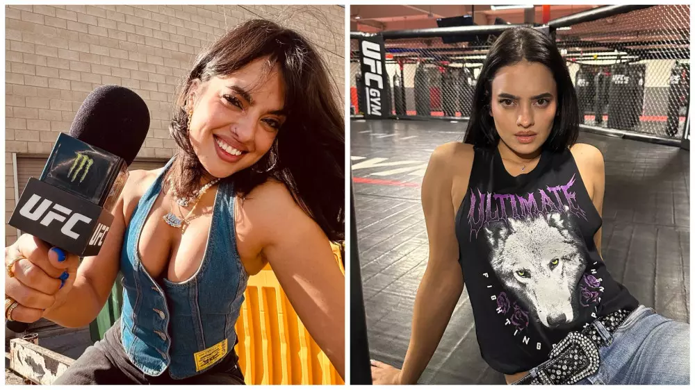 Красотка-модель утешила экс-чемпиона UFC после разгрома