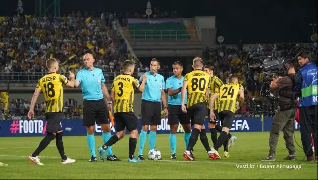 Прямая трансляция матча "Кайрат" - "Олимпиакос" в Лиге чемпионов