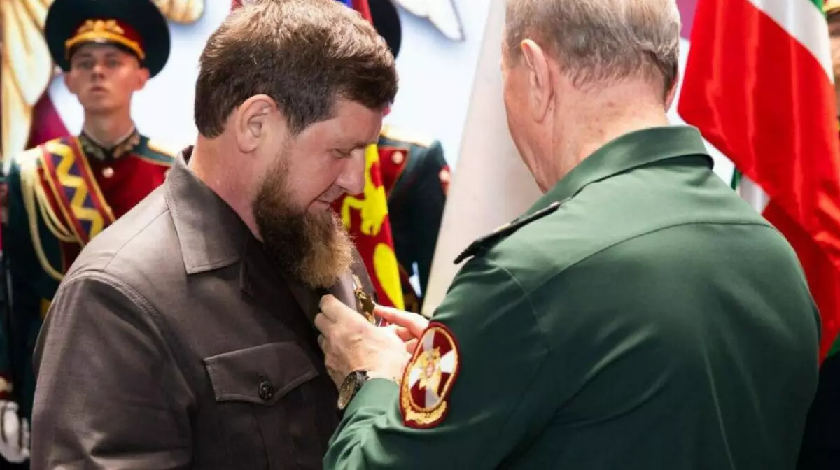 Кадырова наградили очередной медалью