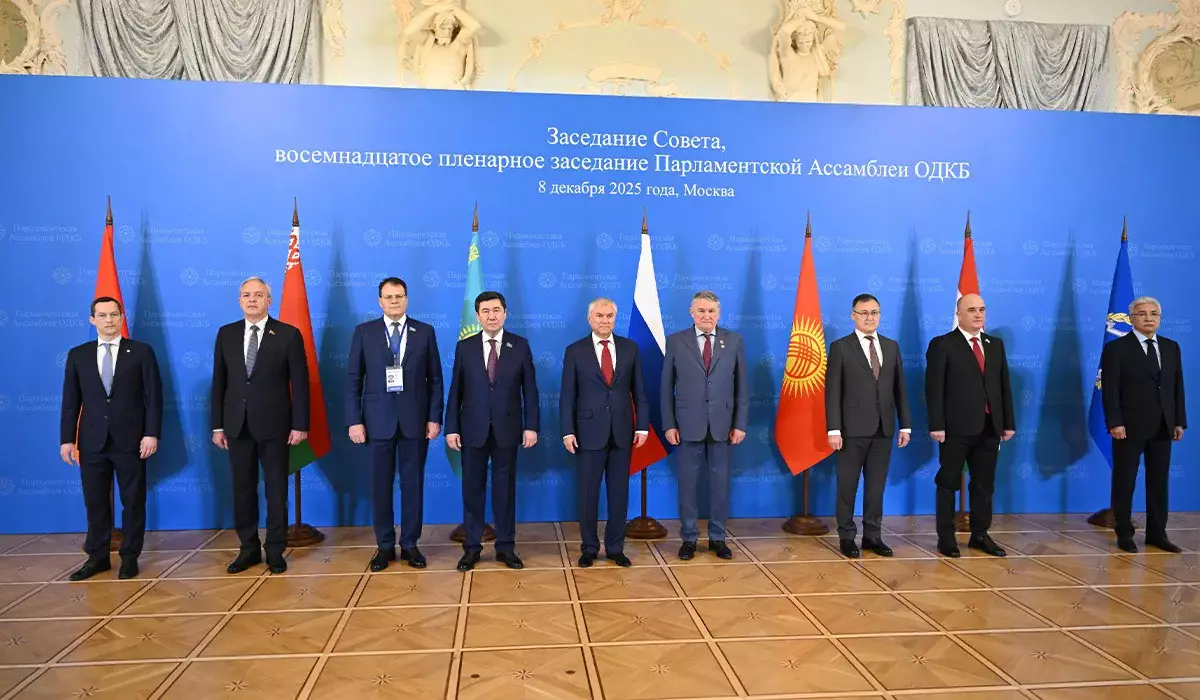 Мәжіліс төрағасы ҰҚШҰ Парламенттік Ассамблеясының отырысында сөз сөйледі