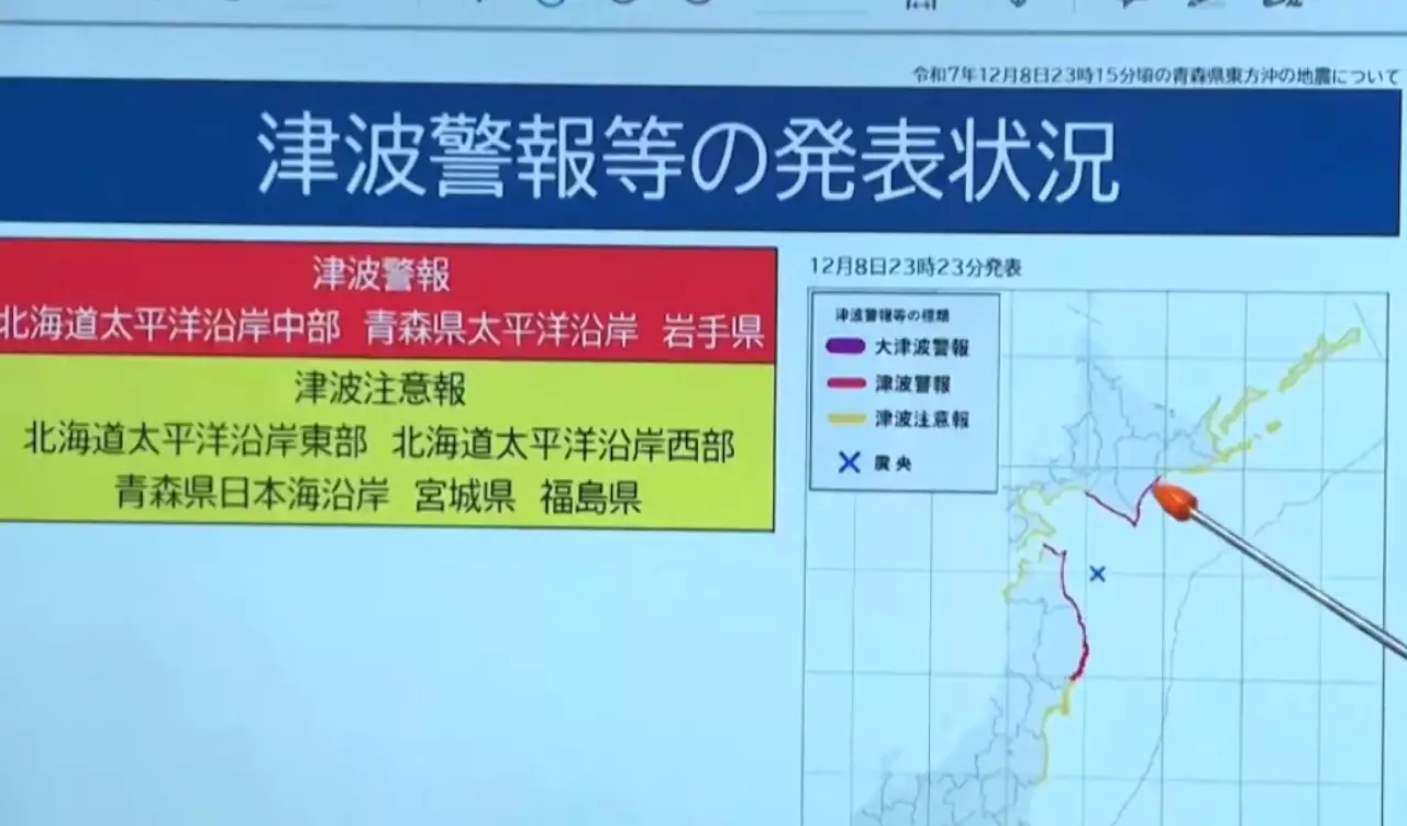 Более 30 человек пострадали после землетрясения в Японии