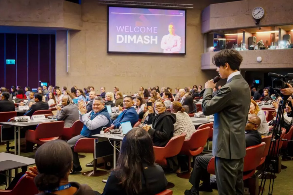 Димаш Кудайберген стал глобальным послом доброй воли