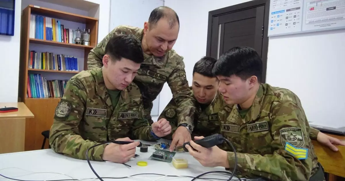   Әскери оқытушы Қазақстанның үздік инженері атанды   