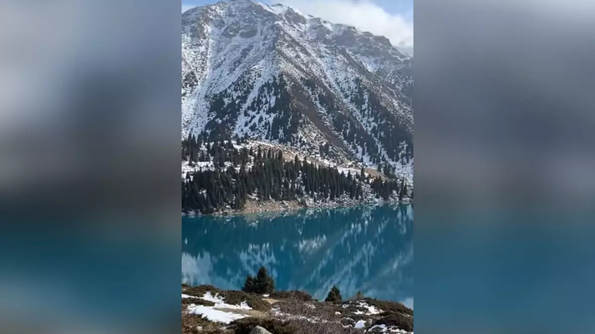 Звук замерзающего Большого Алматинского озера назвали космическим