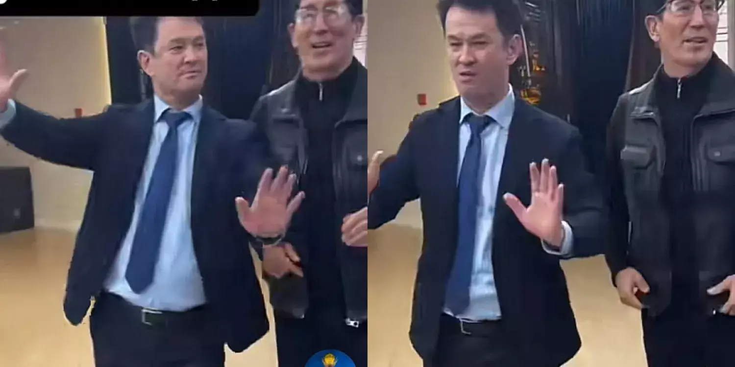 "Мас сияқты". Медеу Арынбаевтың ішіп алған видеосы тарады