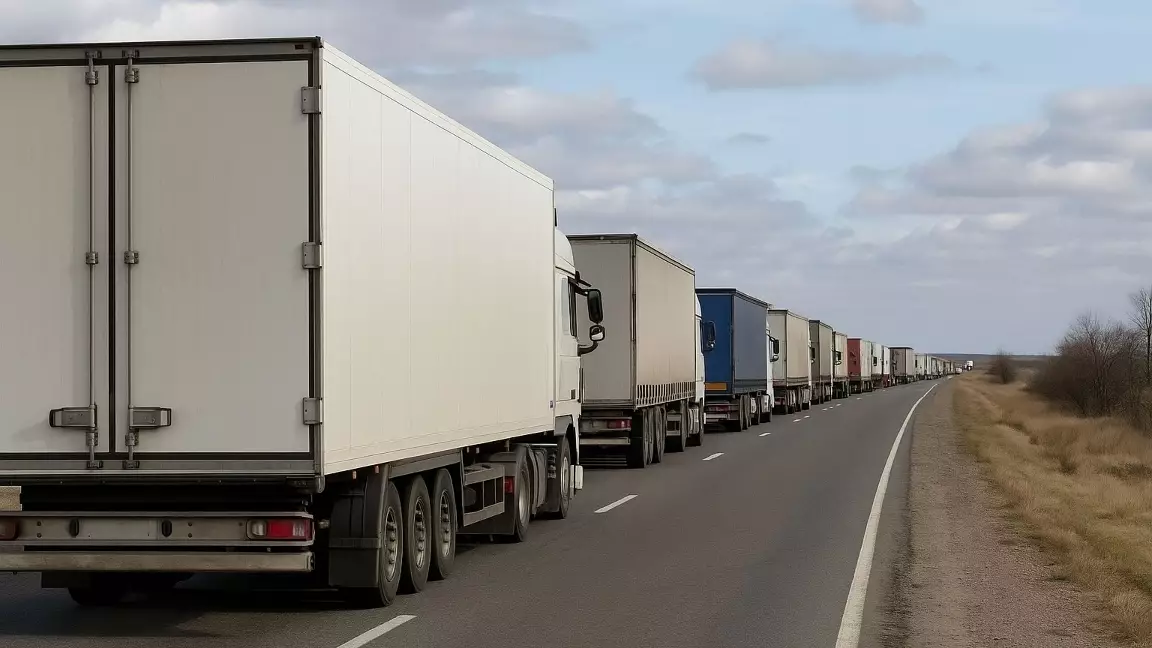 Өзбекстанмен шекарада мыңдаған жүк вагондары кептелісте тұрып қалды